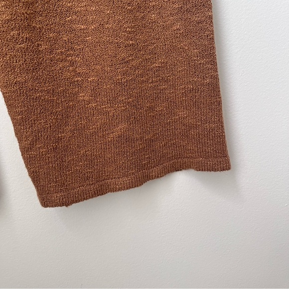 Promesa Pant and Top Set with Stars Brown Mocha Color Wide Leg Size Large - Picture 9 of 16